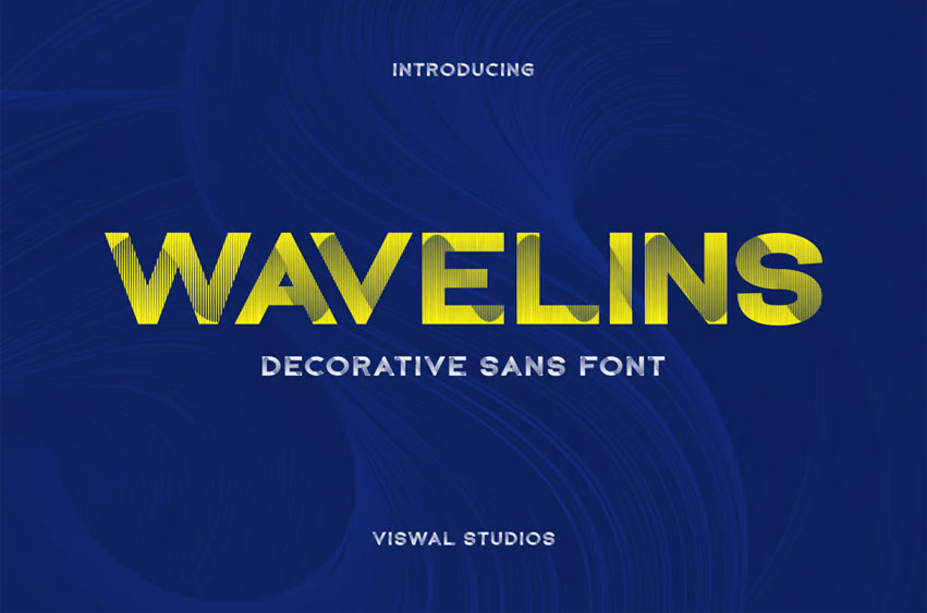 Wavelins Font