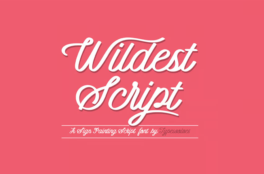 Wildest Script Font