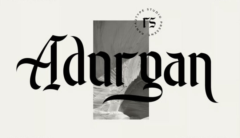 Adorgan Font