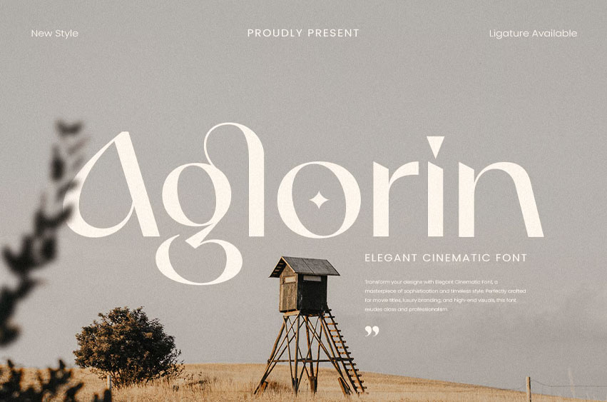 Aglorin Font