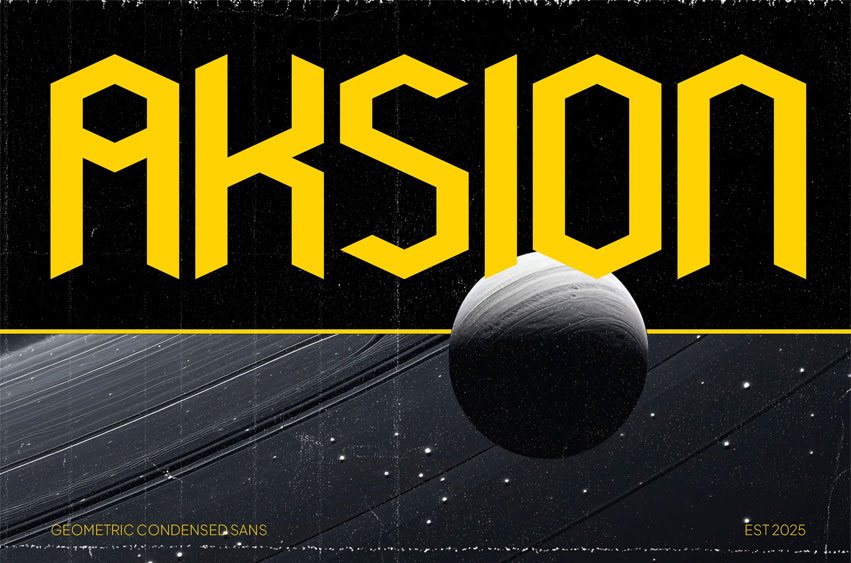 Aksion Font