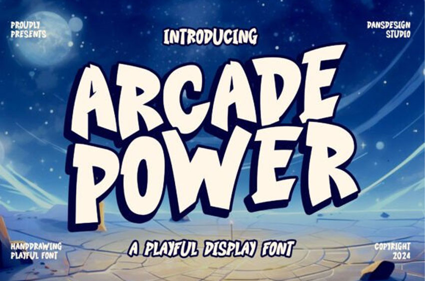 Arcade Power Font