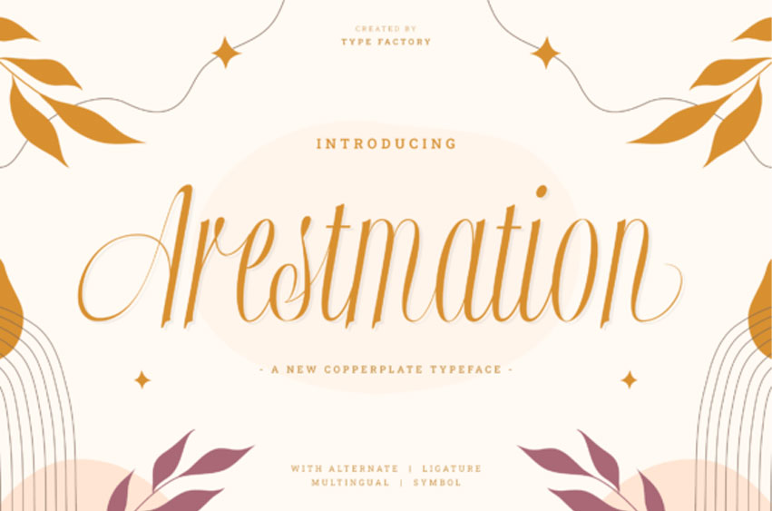 Arestmation Font