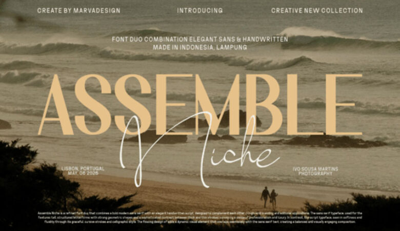 Assemble Niche Font