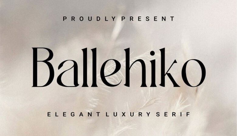 Ballehiko Font