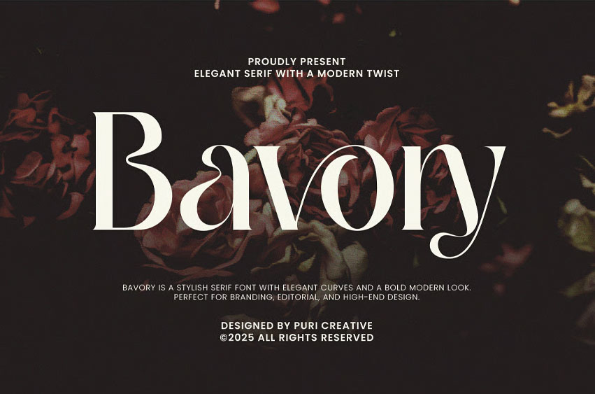 Bavory Font