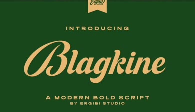 Blagkine Font