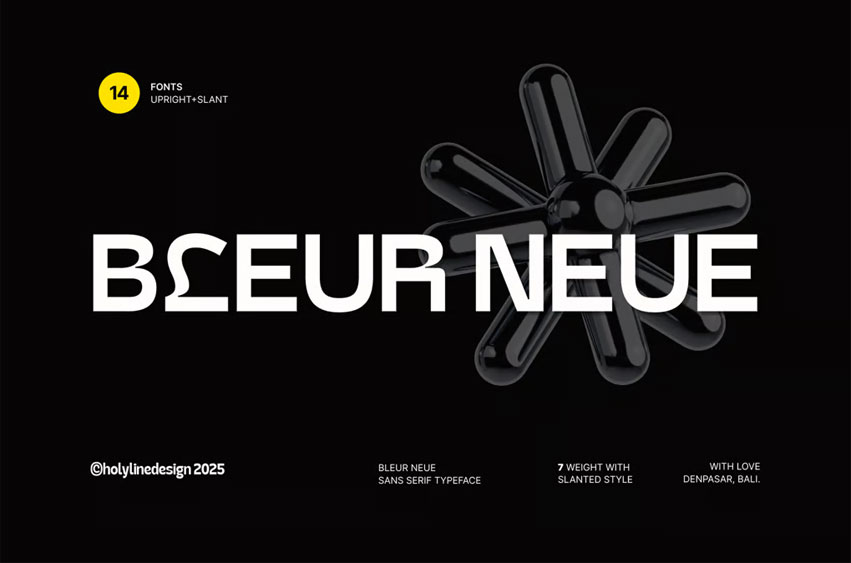 Bleur Neue Font