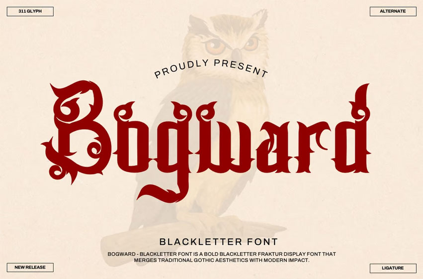 Bogward Font