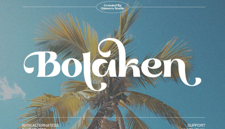 Bolaken Font
