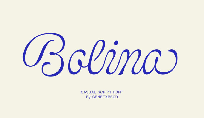 Bolina Font