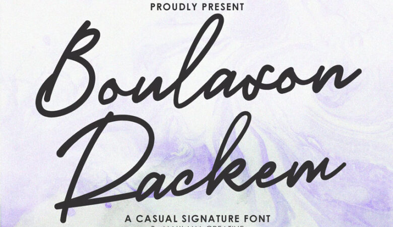 Boulason Rackem Font