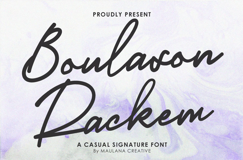 Boulason Rackem Font