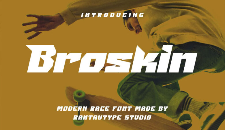 Broskin Font