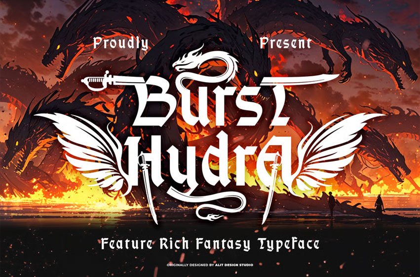 Bust Hydra Font