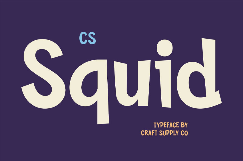 CS Squid Font