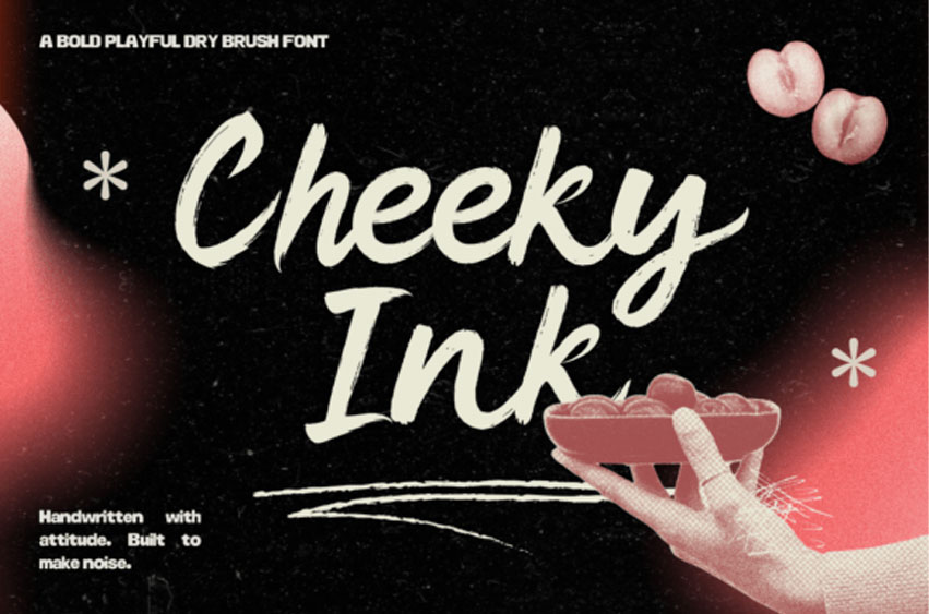 Cheeky Ink Font
