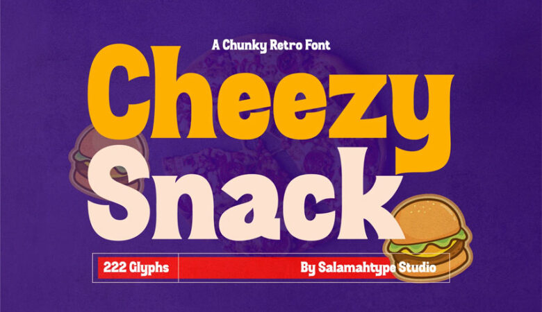 Cheezy Snack Font