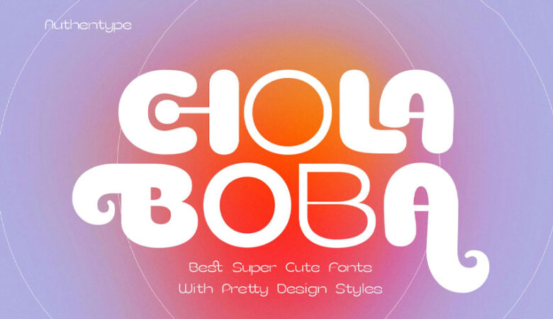 Chola Boba Font
