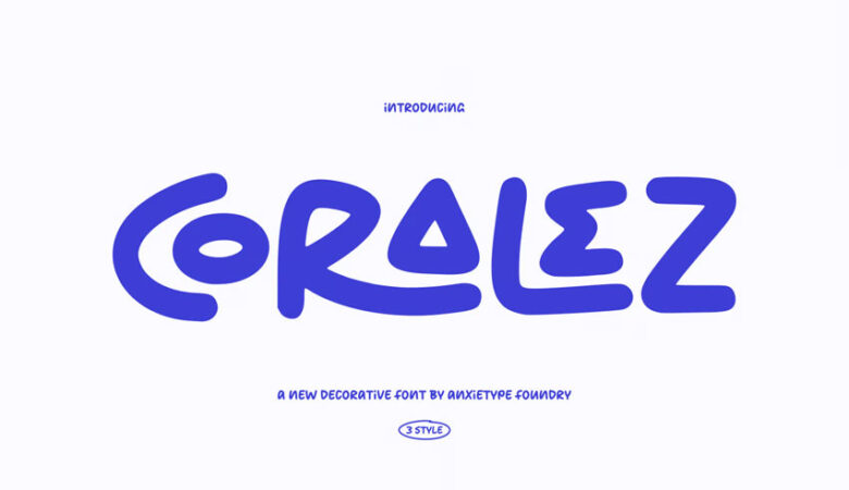 Coralez Font