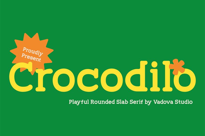 Crocodilo Font