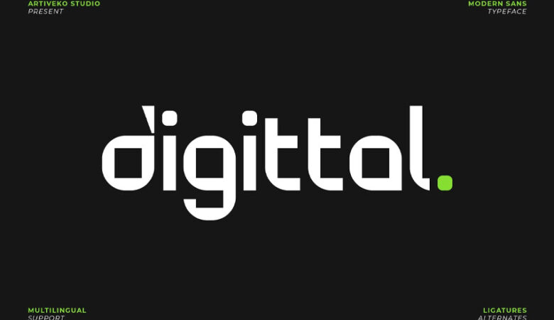 Digittal Font