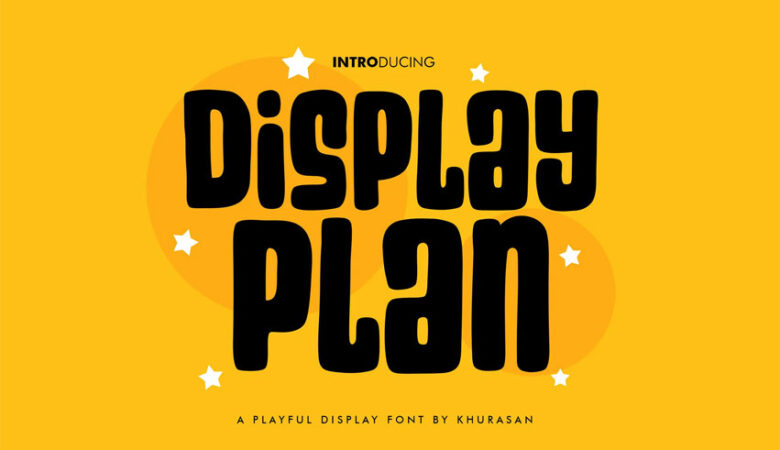 Display Plan Font