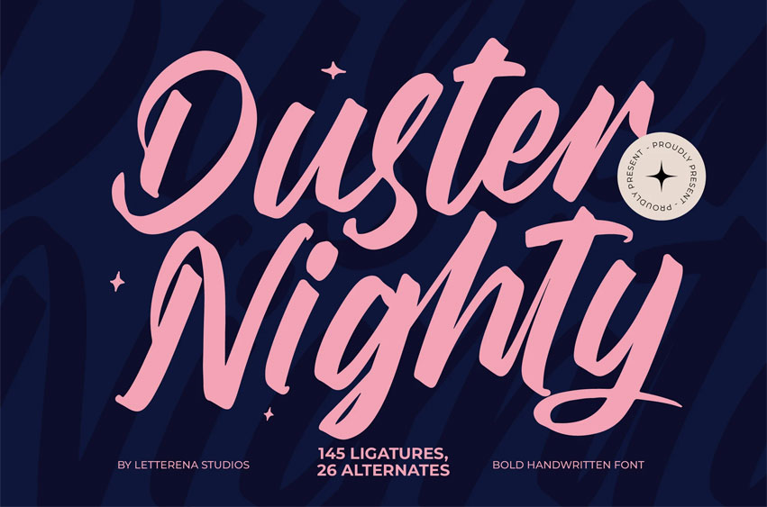 Duster Nighty Font