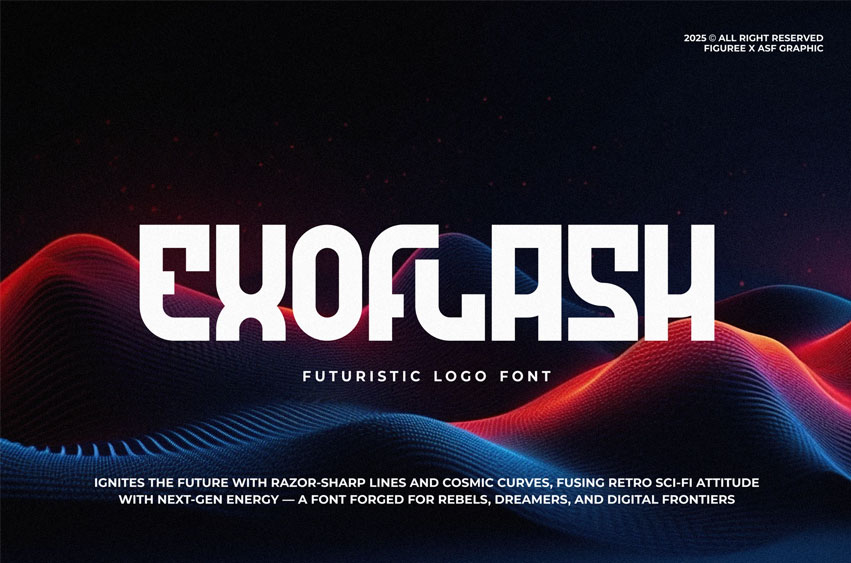 Exoflash Font