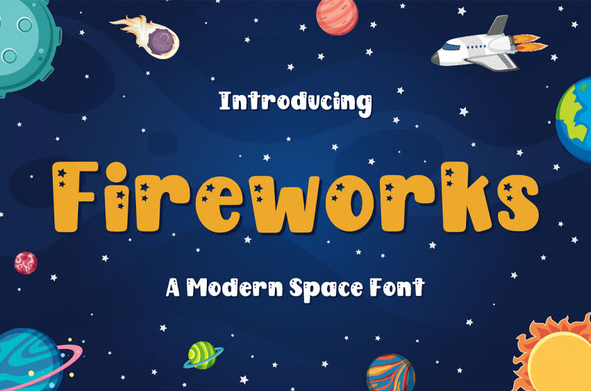 Fireworks Font