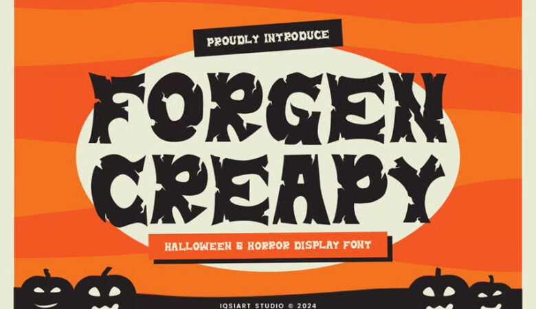 Forgen Creapy Font