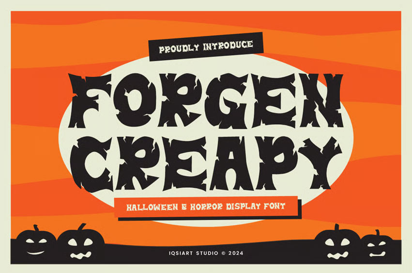Forgen Creapy Font
