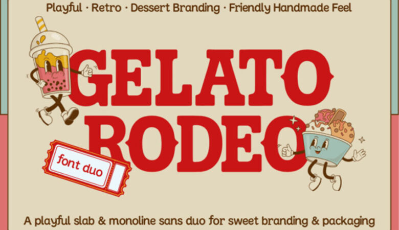 Gelato Rodeo Font