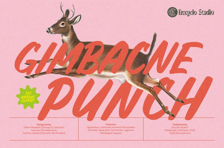 Gimbacne Punch Font