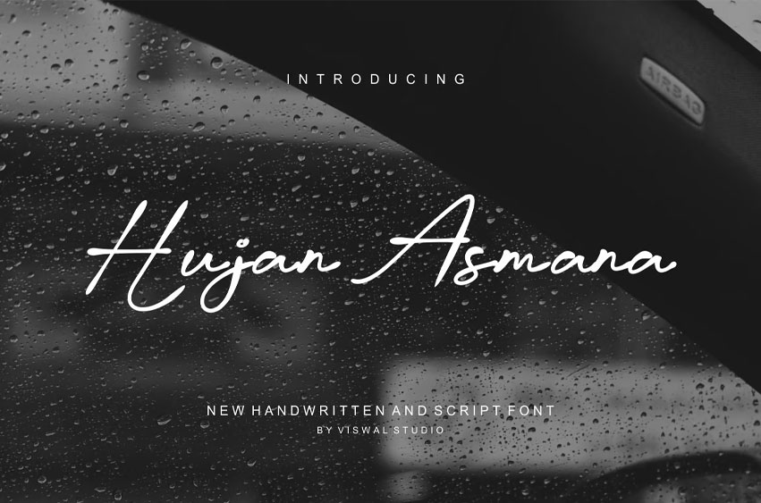 Hujan Asmara Font