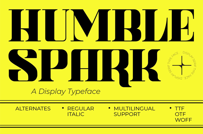 Humble Spark Font