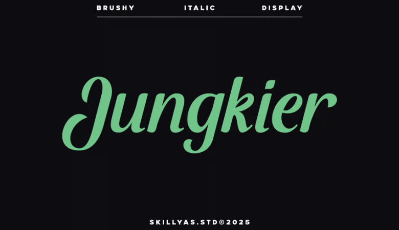 Jungkier Font