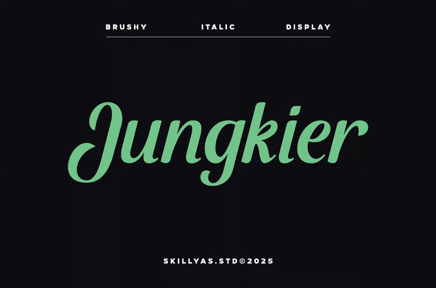 Jungkier Font