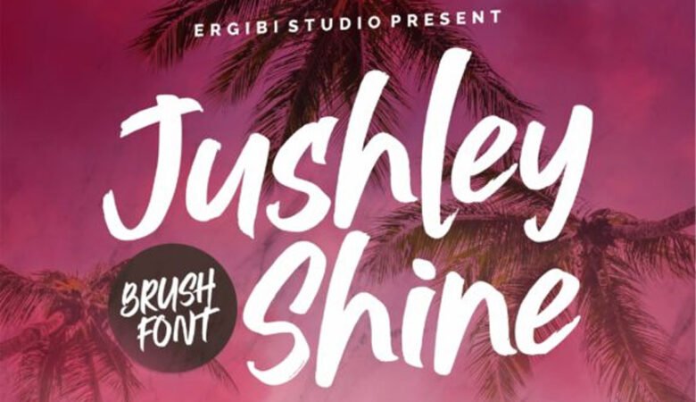 Jushley Shine Font
