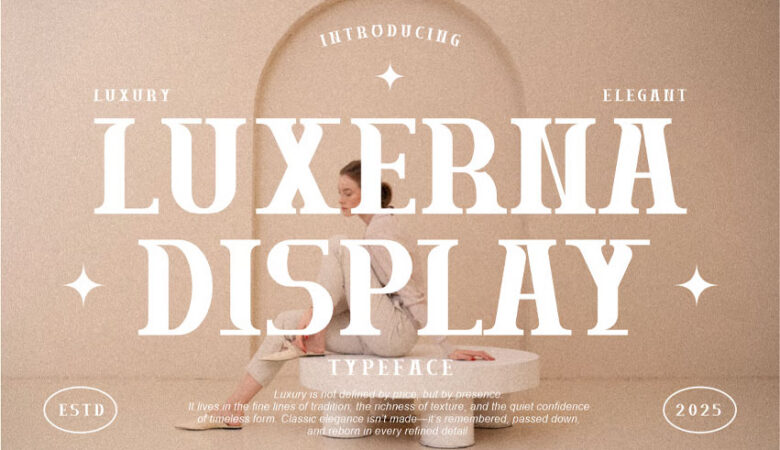 Luxerna Display Font