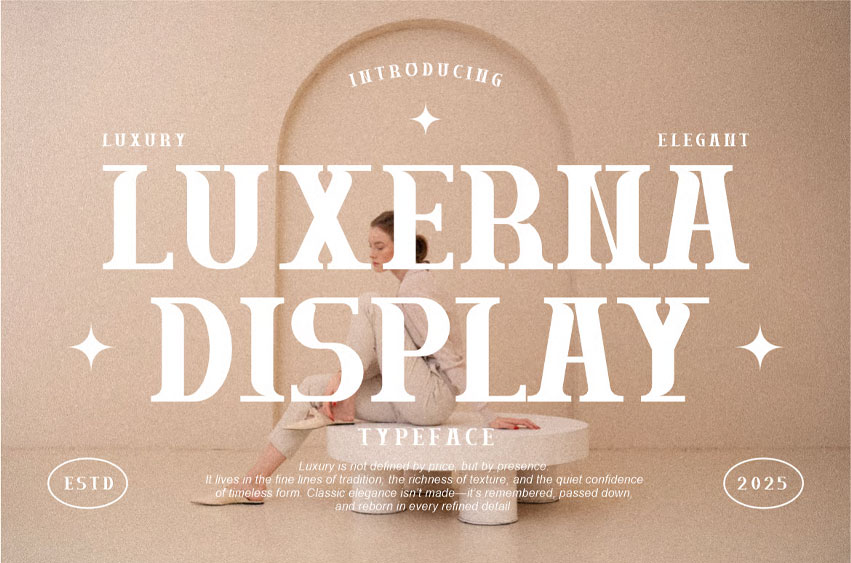 Luxerna Display Font
