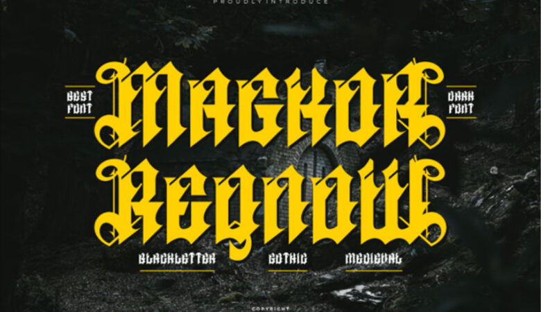 Magkor Reqnow Font