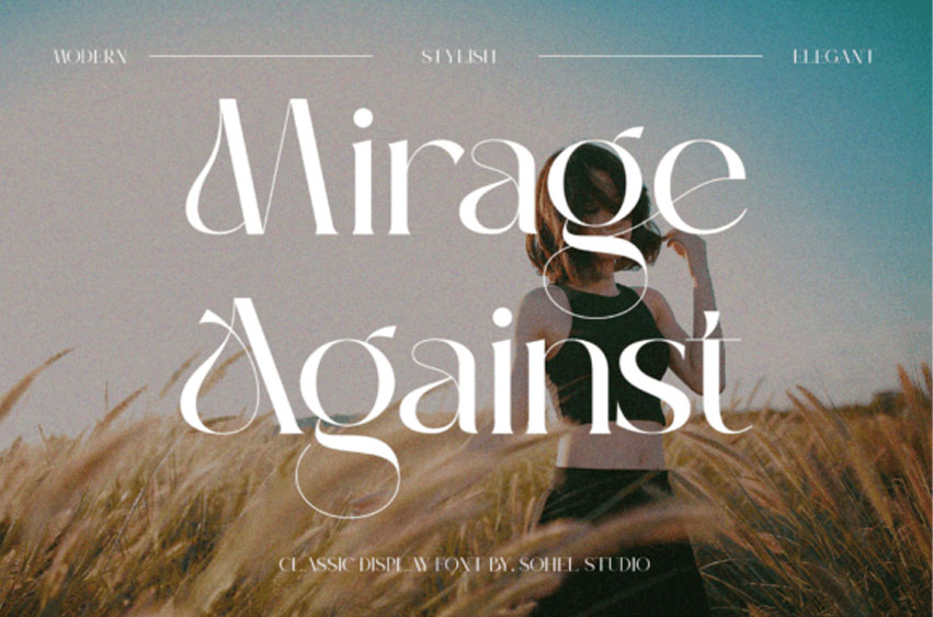 Mirage Against Font