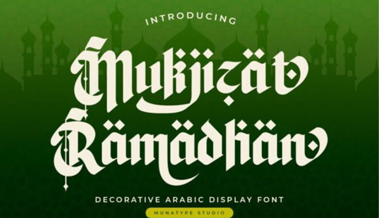 Mukjizat Ramadhan Font