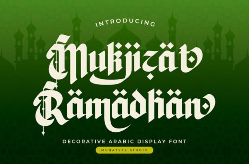 Mukjizat Ramadhan Font