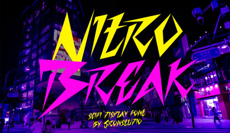 Nitro Break Font