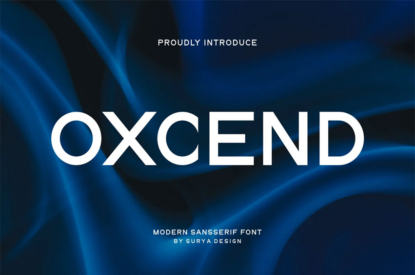Oxcend Font