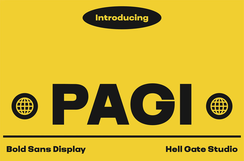 Pagi Bold Font