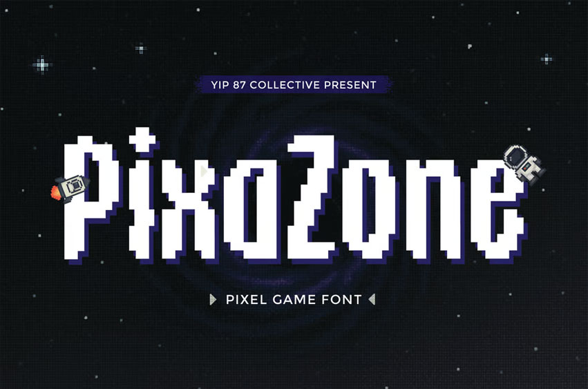 PixaZone Font