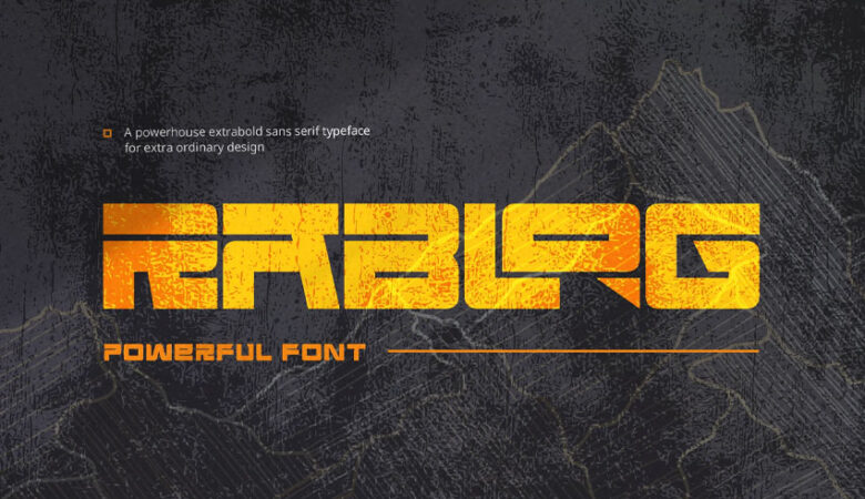 Rablog Font